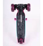 Самокат Tech Team Surf girl celadon-pink 1/4 бирюзовый-розовый