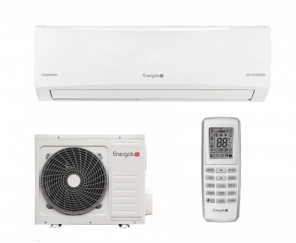 Сплит-система кондиционер инверторный Energolux Champery SAS09CH1-AI/SAU09CH1-AI на 35 м²