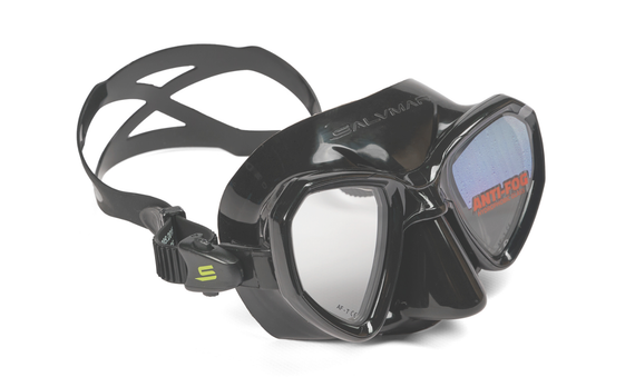 Маска Salvimar MORPHEUS, черн/черн, АНТИФОГ