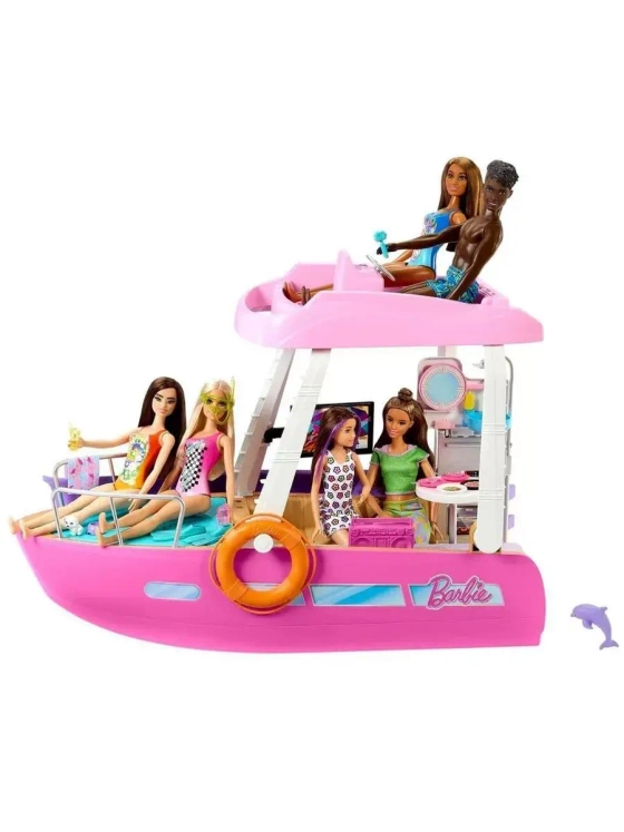 Набор Барби Прогулочный катер HJV37