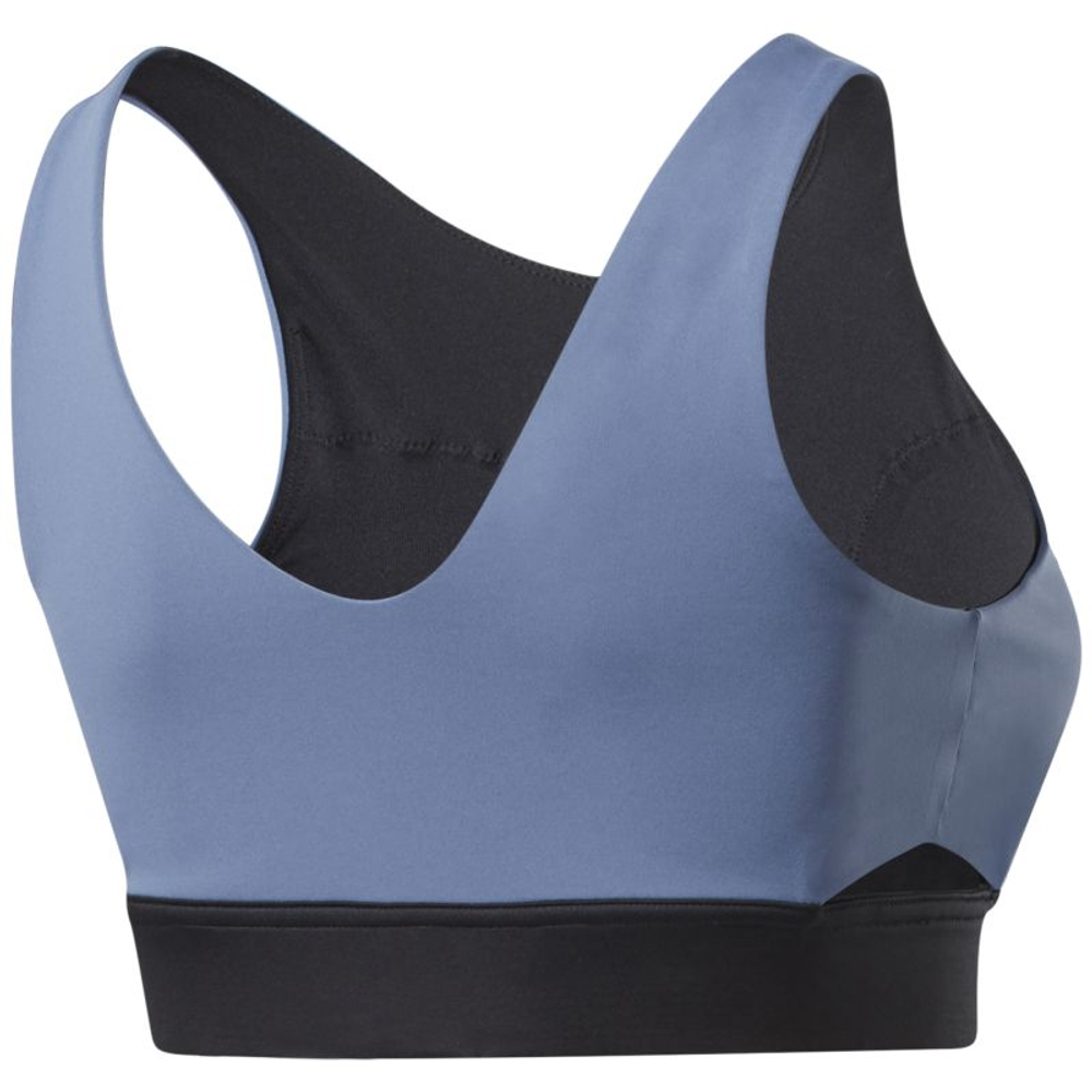 Теннисный бюстгальтер Reebok Less Mills Beyond The Sweat Crop Top - blue state