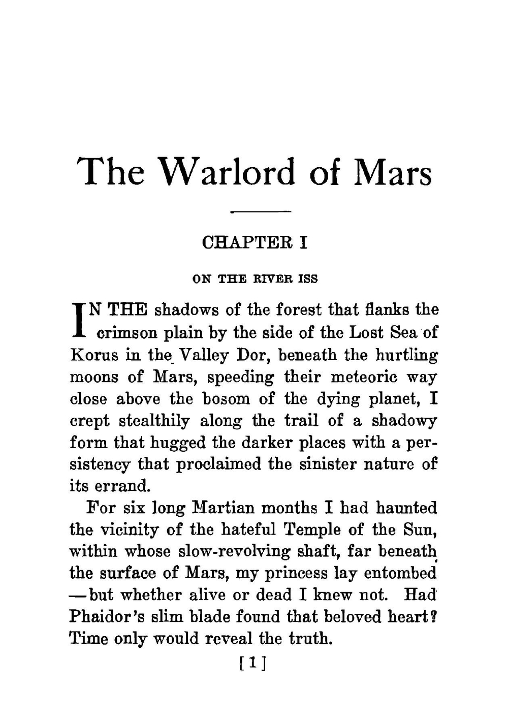 The Warlord of Mars | E. Rice Burroughs