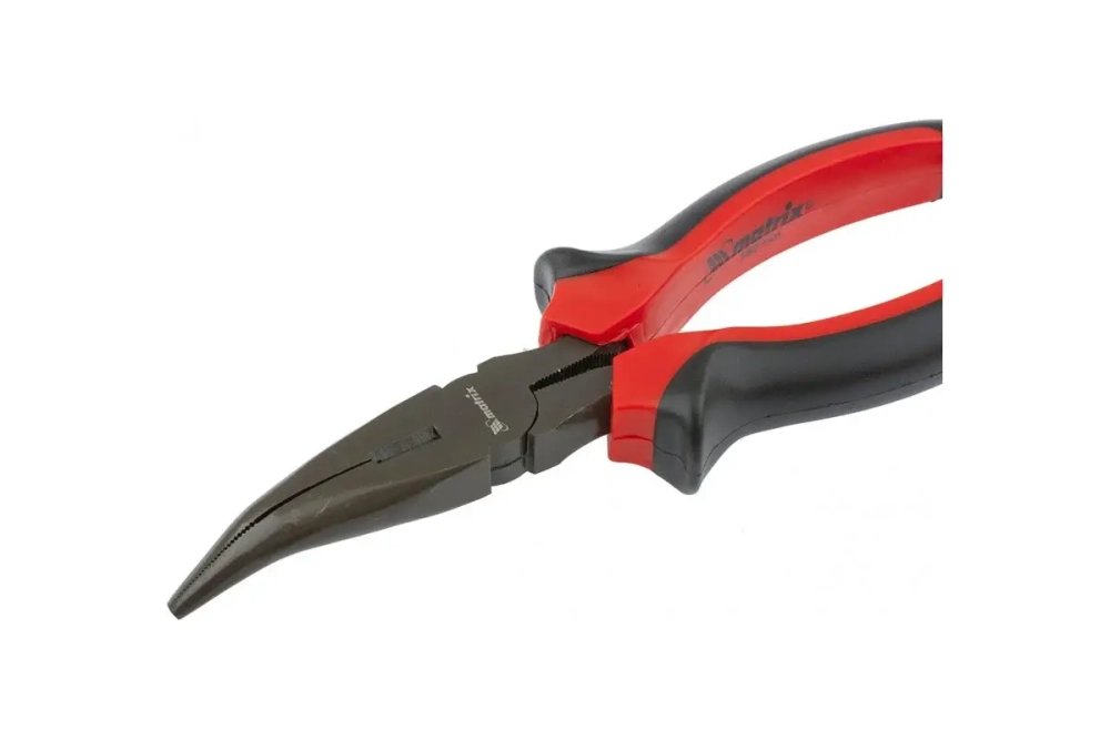 Длинногубцы Black Nickel 180 мм MATRIX 17460