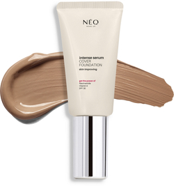 NEO MAKE UP Intense Serum Cover Foundation - Тональный крем с натуральным эффектом SPF 30, 30 ml