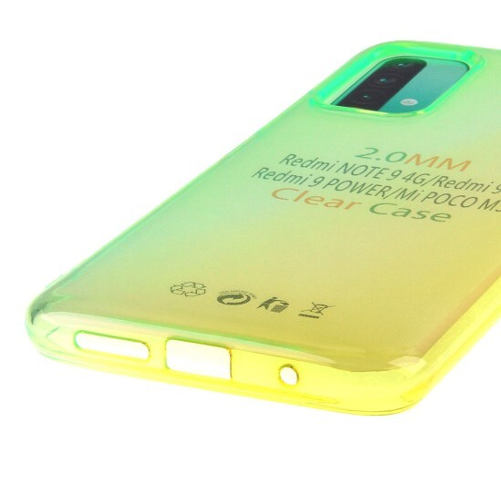 Чехол для Xiaomi Redmi 9T Градиент, ТПУ, 012963