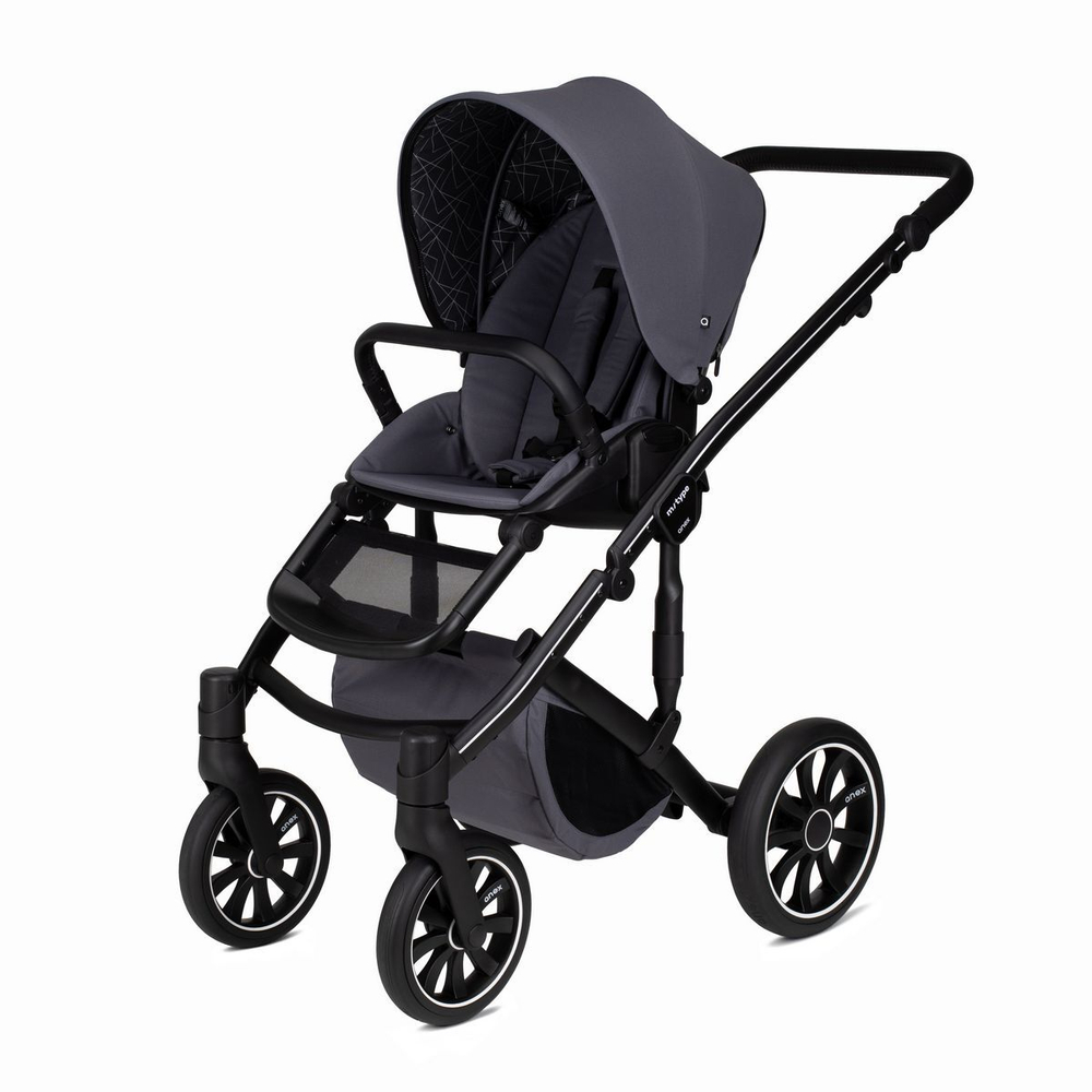 Детская Коляска ANEX m/type 3 в 1 (Серый/черный)