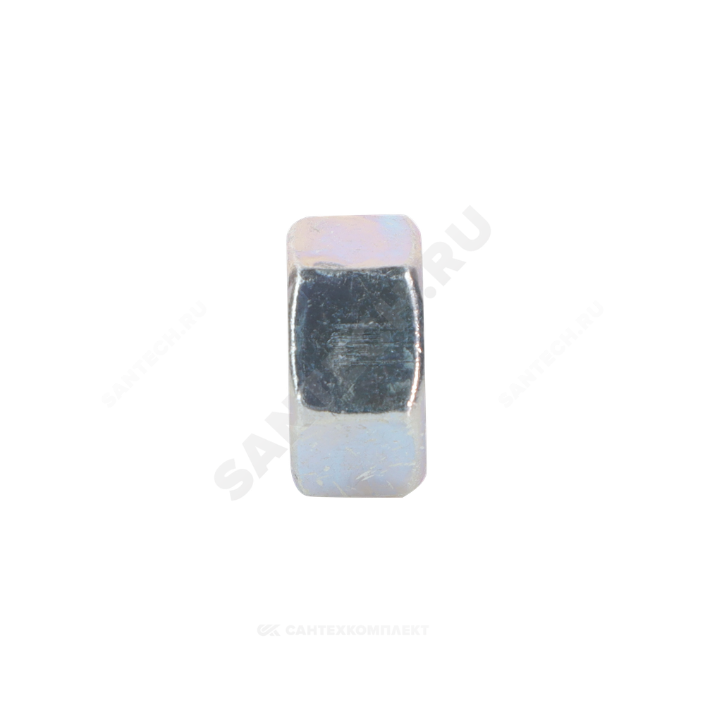 Гайка стальная оц М12 к.п. 5 шестигранная вес DIN 934 (5915/5927)