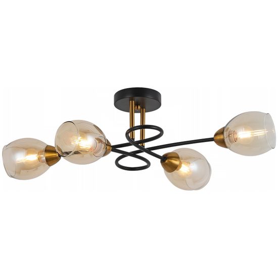 IL8263-4COU-79 BK GD светильник потолочный