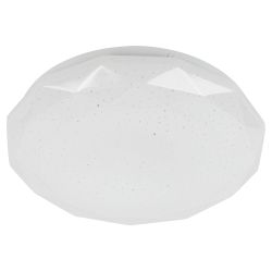 Светильник потолочный светодиодный ЭРА Классик без ДУ SPB-6 WH 24W-4K Slim Sparkle | Светильники SPB-6 без ДУ