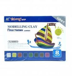 Plastilin Yalong 8 rəng