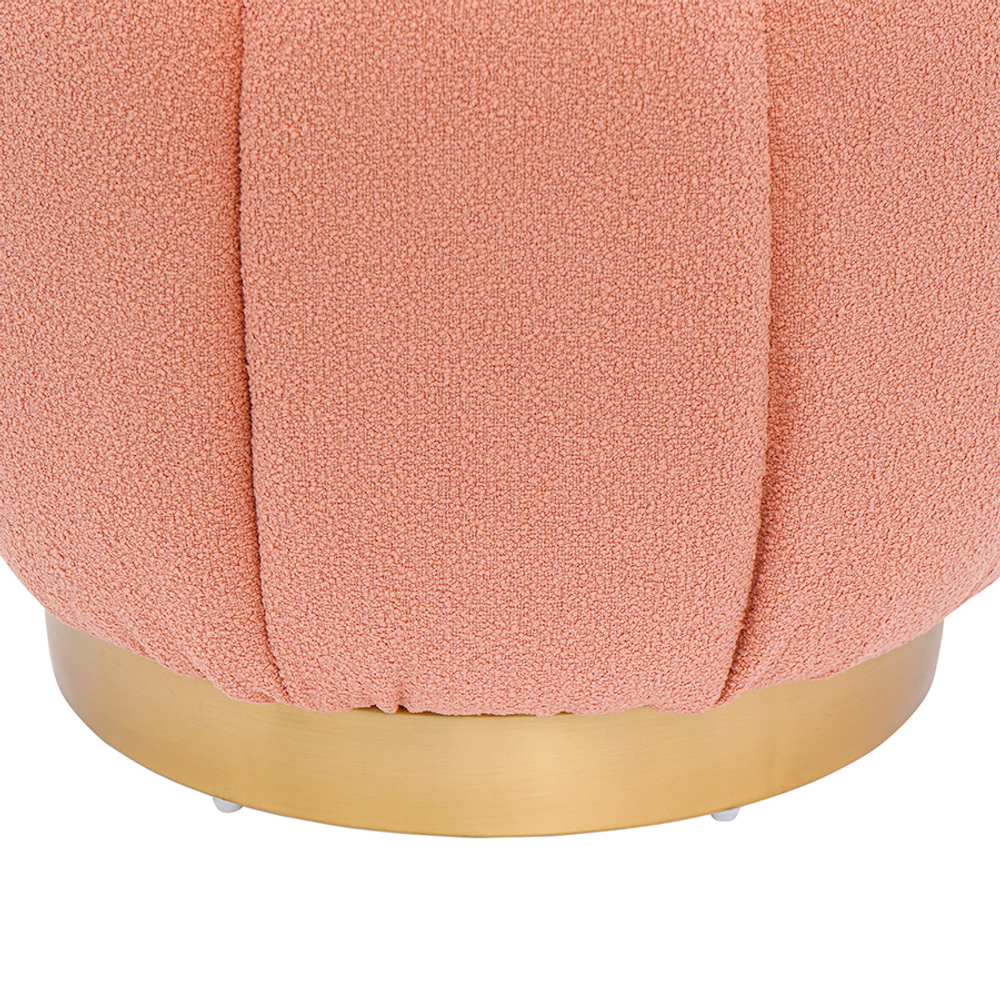 Пуф Bergenson Bjorn Swend, персиковый