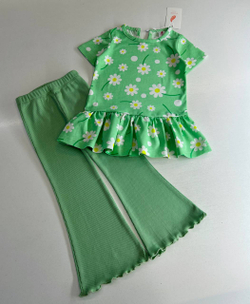 Летняя ромашка - двойка для девочек 2 600 тг./шт. (оптом - цена за 5 размеров)