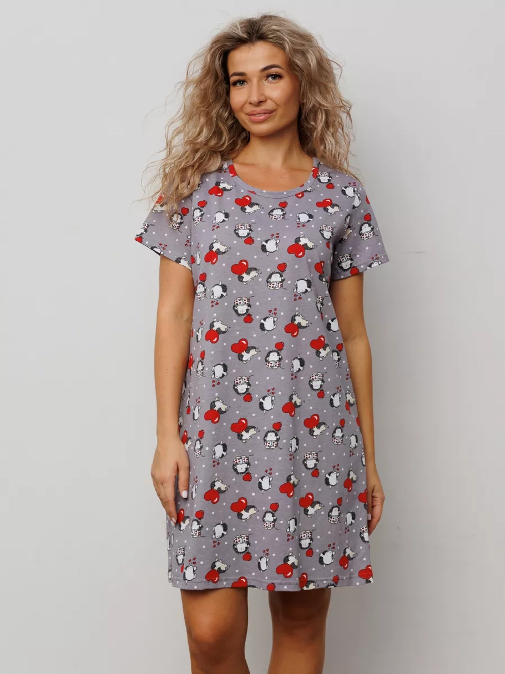 Ночная сорочка хлопок больших размеров в роддом