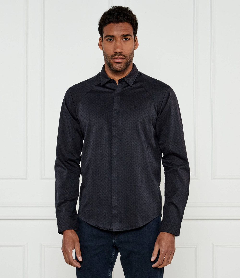 Рубашка B_EXCURSE_L BOSS GREEN - темно-синий(50540201)