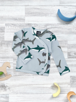 Распашонка Mjölk Акулы