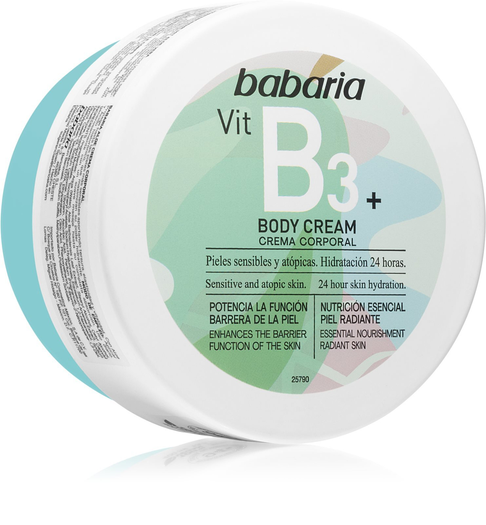 Babaria Vitamin B3 - крем для тела для чувствительной кожи /   400  ml  / GTIN 8410412100380