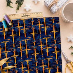 Ткань Ниагара Софт призрачный лес