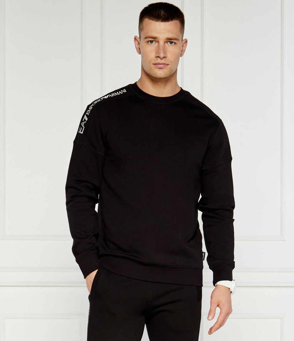 Худи EA7 - черный(6DPM11 PJOGZ)