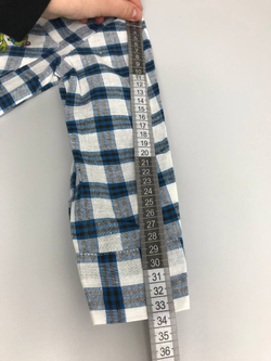 Рубашка в клетку на 7-8 лет, новая