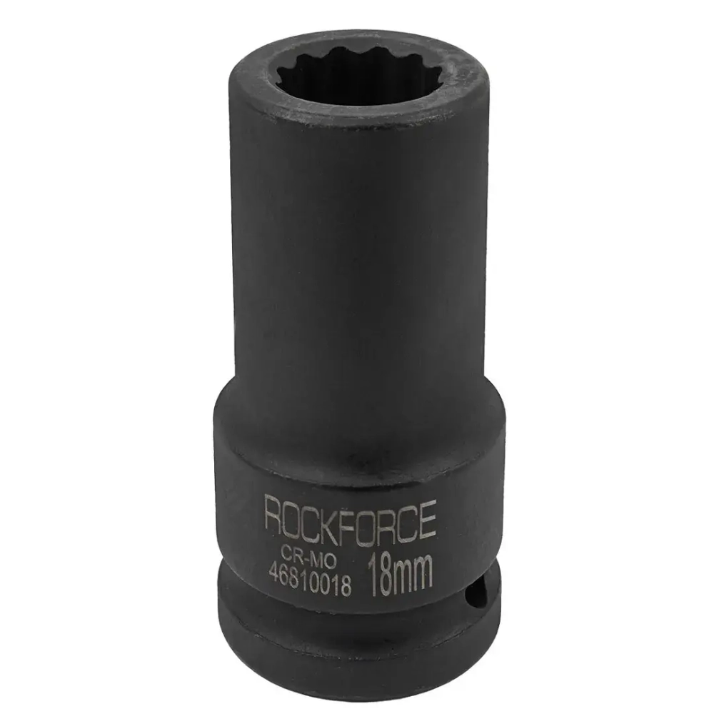Головка ударная глубокая 3/4'', 18мм (12гр.) RockForce RF-46810018