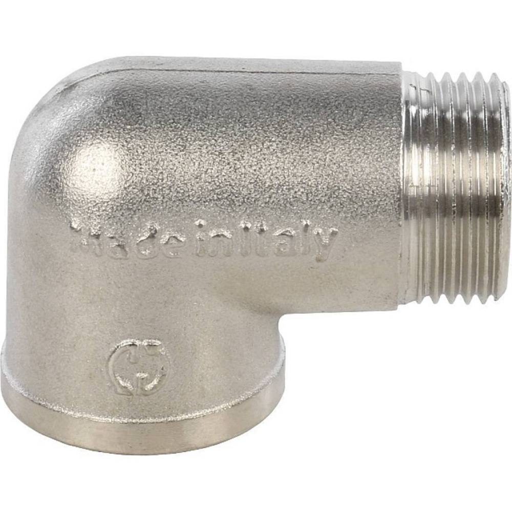 Угольник STOUT никелированный 3/4" ВР/НР