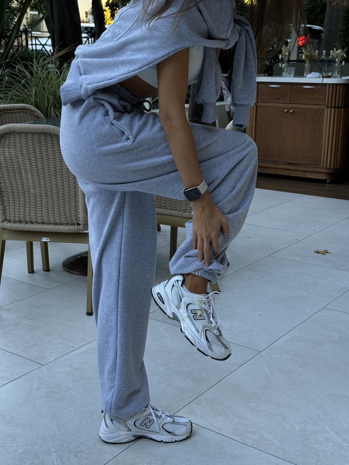 Джоггеры Velvet Серый Меланж