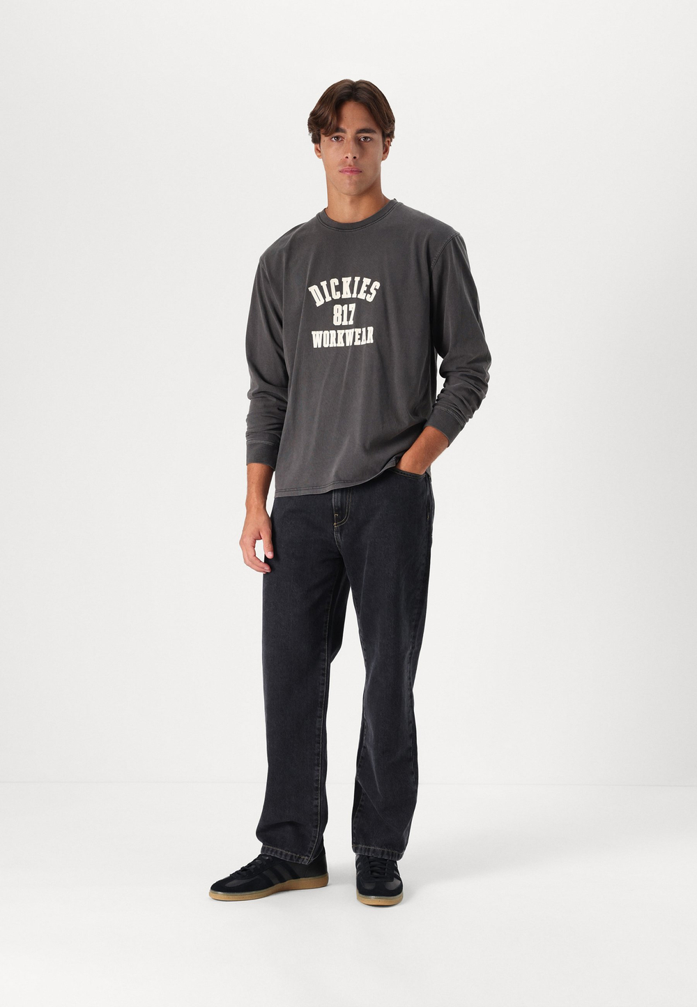 Carhartt WIP Прямые джинсы - Чёрный