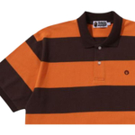 A Bathing Ape Bathing Ape Ss26 Polo Shirts Cotton Moderate Regular Stripes Summer 0zxpom001121q
