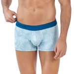 Мужские трусы хипсы голубые с принтом Clever EMPHATIC TRUNKS 164007