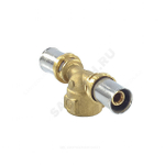 Тройник для МП/PE-X труб латунь пресс Дн 32х3/4"х32 ВР RM154 Giacomini RM154Y050