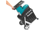 Измельчитель садовый Makita UD2500 + Перчатки L (размер 24) + Очки защитные с пластик. чехлом