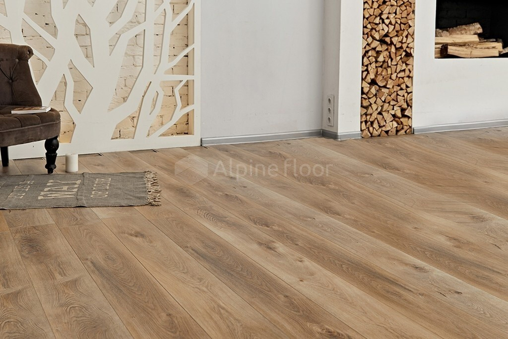Кварцвиниловая плитка Alpine Floor Premium XL ECO 7-6 Дуб Природный Изысканный