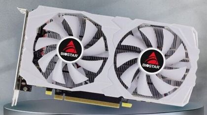Biostar неожиданно выпустила белую Radeon RX 580 2048SP
