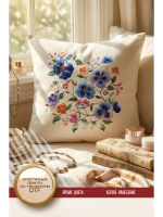 Термонаклейка на одежду, термопринт Цветы