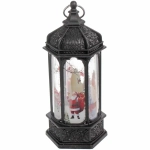 Сувенир с подсветкой «Лампа - Зимняя симфония» 5*6*13 см, Чёрный