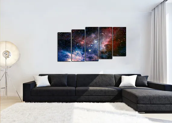 Модульная картина "Туманность звезд"