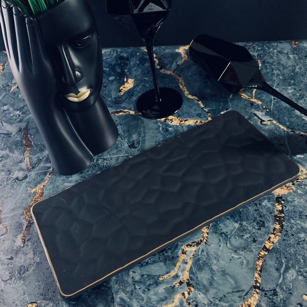 Lenardi 118-008 Прямоугольное блюдо 36х16,5х1,5см МАРОККО в под.уп.(х12)