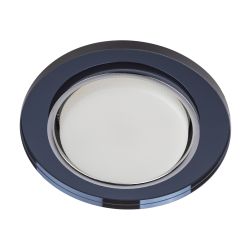 Встраиваемый светильник со светодиодной подсветкой ЭРА DK LD51 BK GX53 черный | Встраиваемые LED светильники