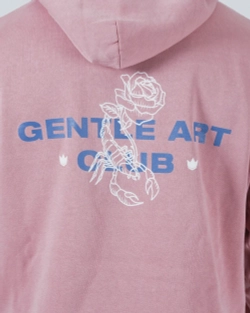 Худи KINGZ Gentle Art Club розовая