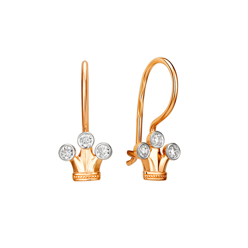 Серьги из золота 585 пробы