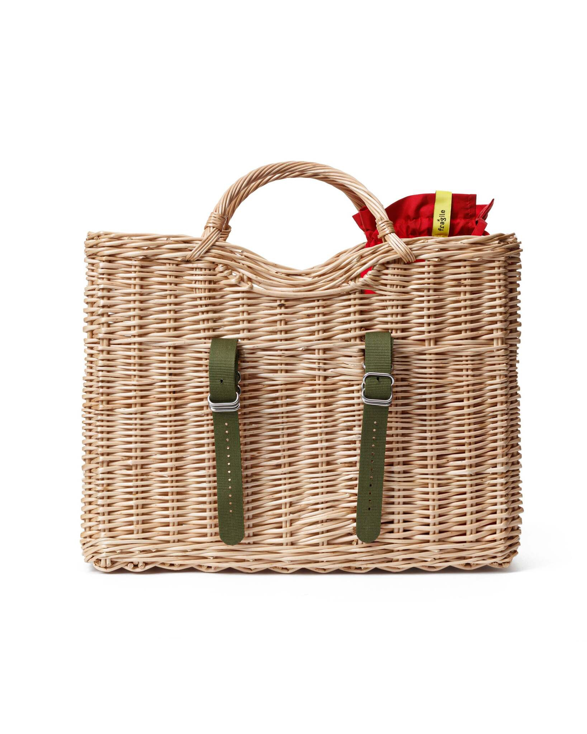 Корзина для велосипеда с отделением для бутылки