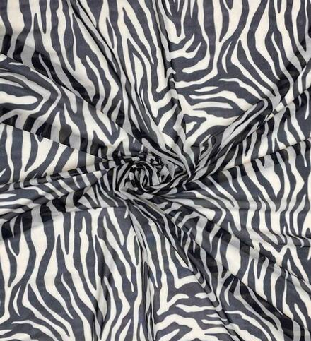 Сетка эластичная зебра