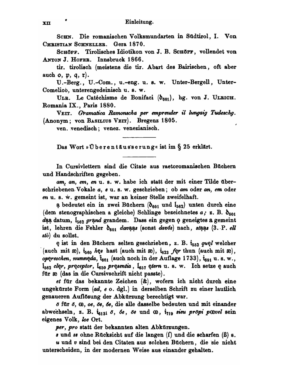 Raetoromanische Grammatik | T. Gärtner