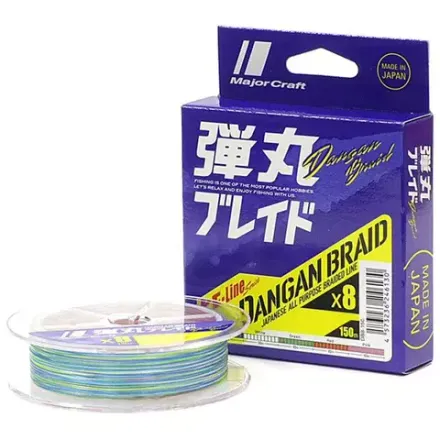 Шнур Major Craft 150m X8 (мультиколор) DB8-150/1MC (Япония)