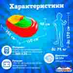 Электрическая бамперная лодка «Клубника» на часовом механизме