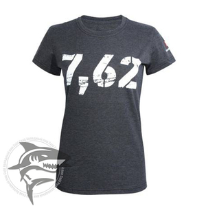 Футболка женская, принт “7,62”