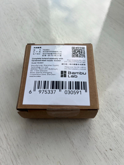 Хотэнд FAH001 с соплом 0.4 мм для 3Д принтера Bambu Lab X1C