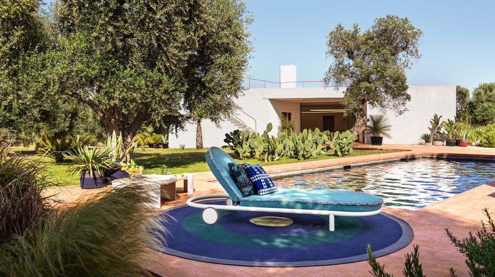 Шезлонг Cassina TRAMPOLINE