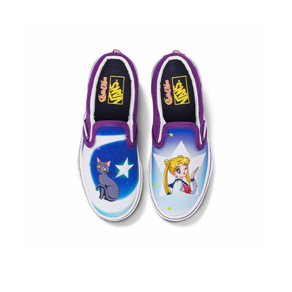 Детские слипоны Vans Sailor Moon x Classic Slip-On 'Pretty Guardian' VN0A7Q5G5RH