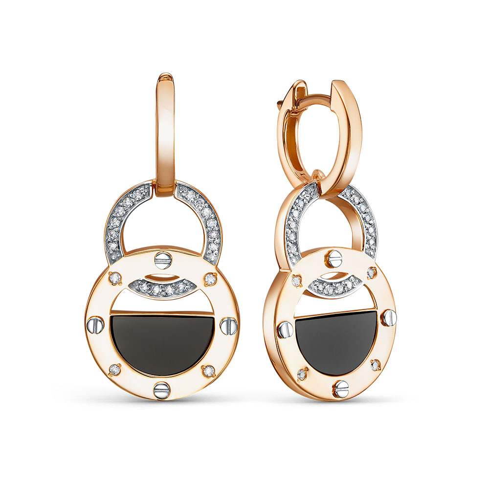Серьги из золота 585 пробы